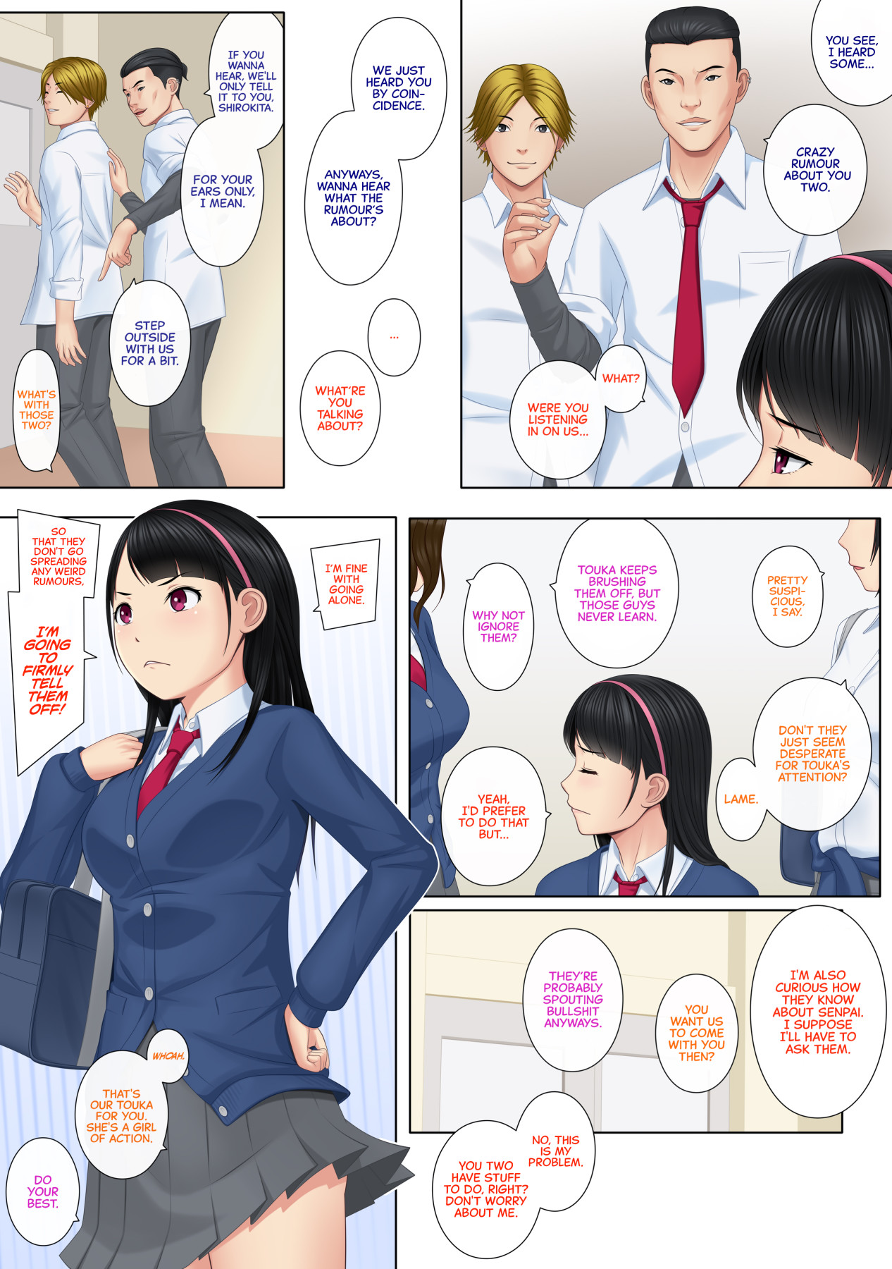 Hentai Manga Comic-Pleasure ≠ Boyfriend ~I Can't Believe Guys As Annoying As These Are Making Me Cum~-Read-7